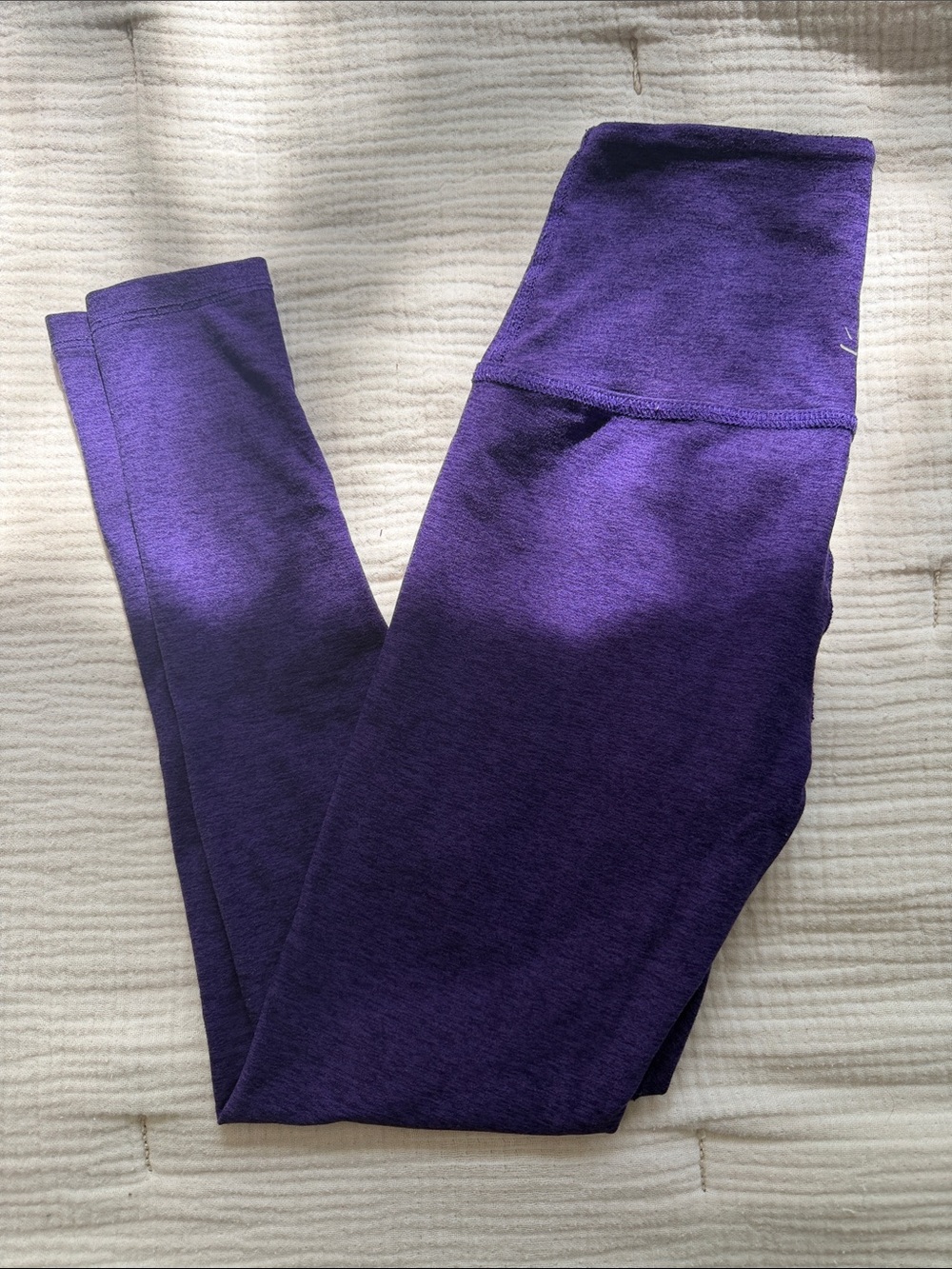 Beyond Yoga Spacedye Deep Purple High Leggings
